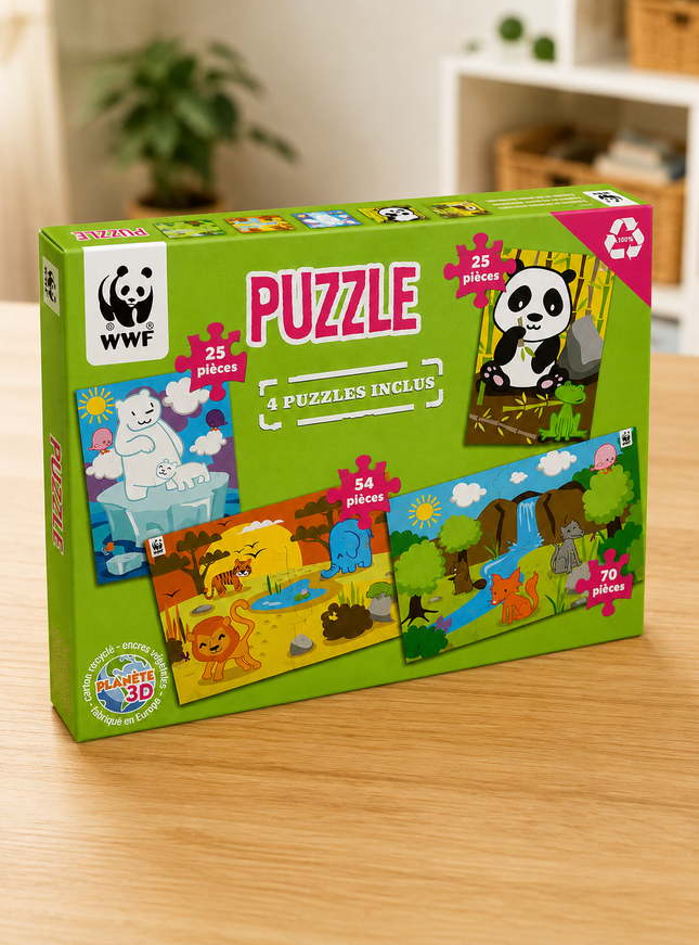 WWF puzzel (4) tekeningen