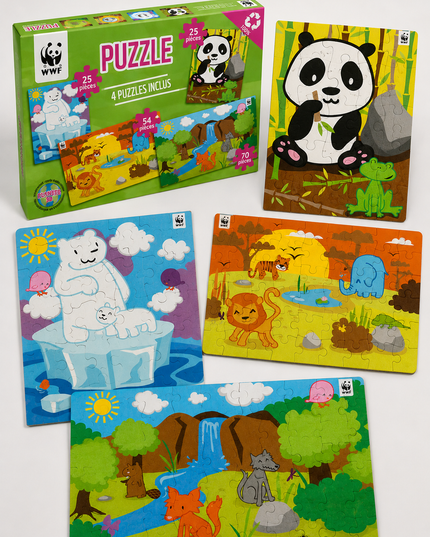WWF puzzel (4) tekeningen