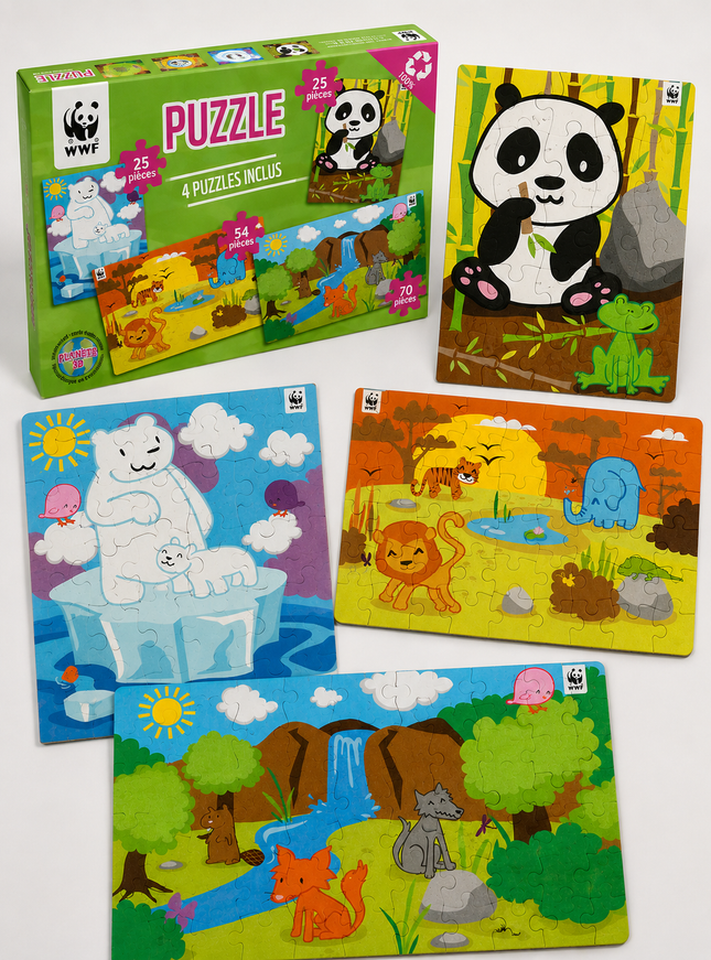 WWF puzzel (4) tekeningen