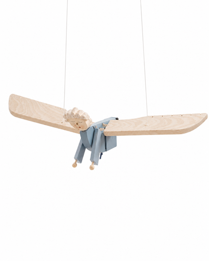 fly figure, colored - pig