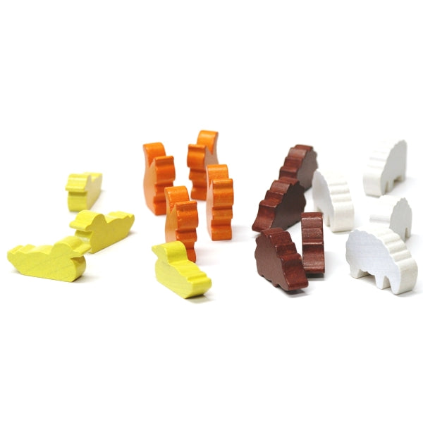 houten figuur egel bruin - ca. 30x18x8 mm