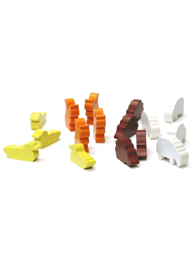 houten figuur egel bruin - ca. 30x18x8 mm