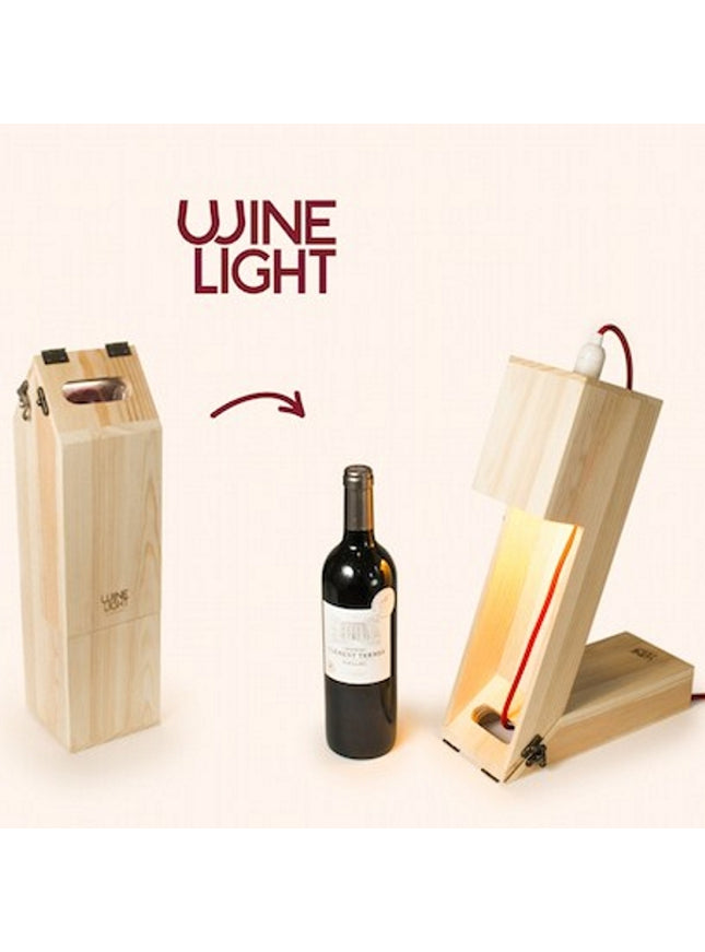 wijnkist - "winelight" - FSC 100%