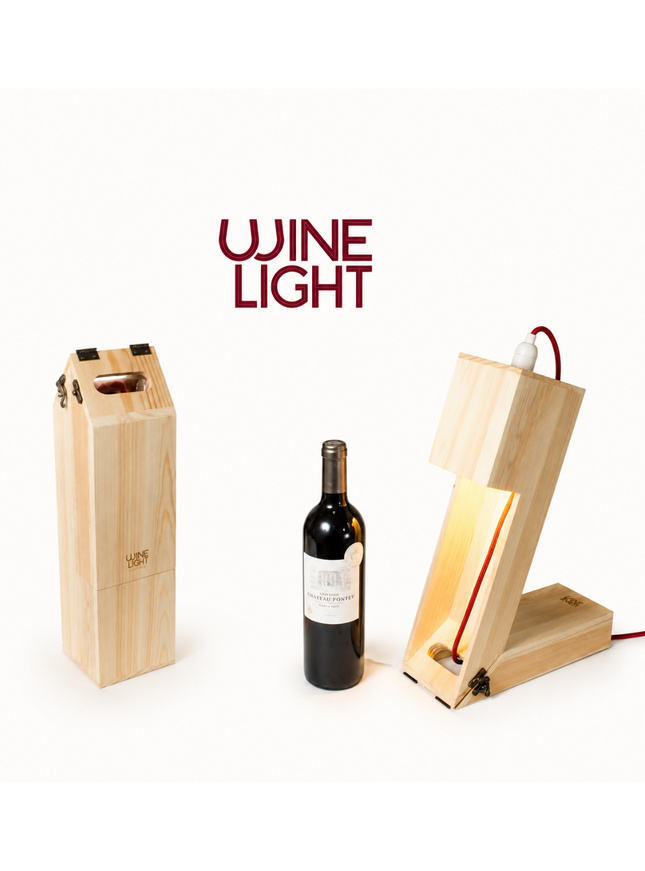 caisse de vin - "winelight" - FSC 100%