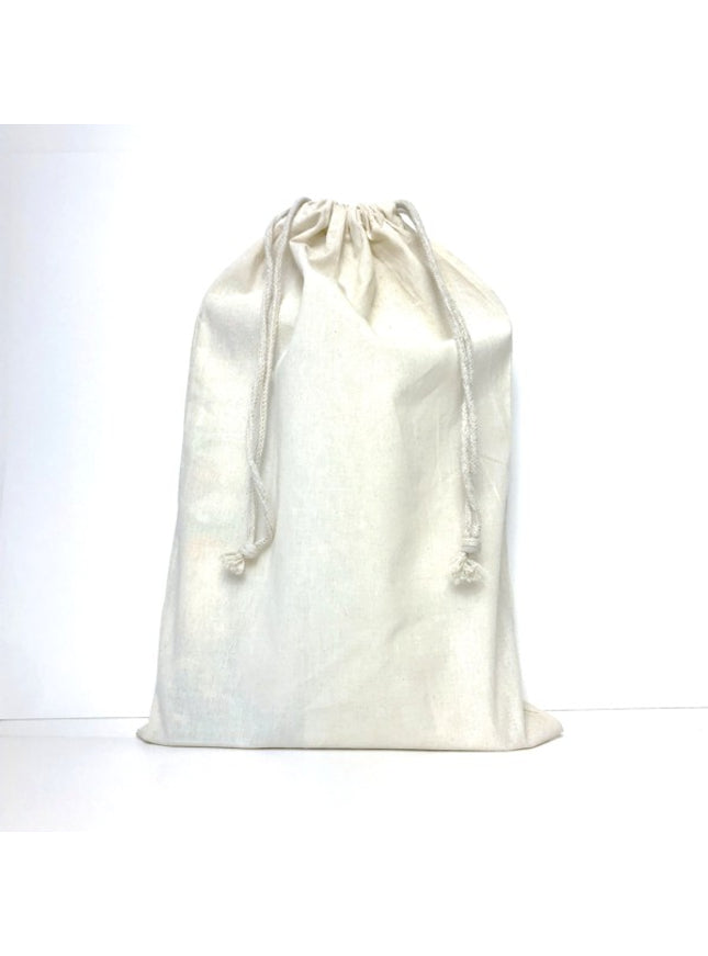 katoenen zak ca. 30x45 cm