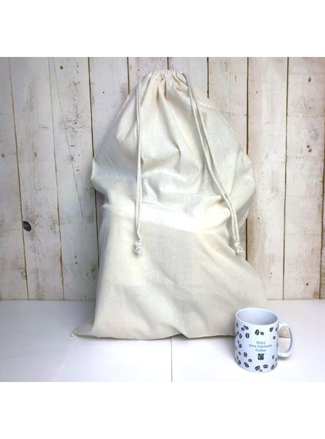 katoenen zak ca. 50x75 cm