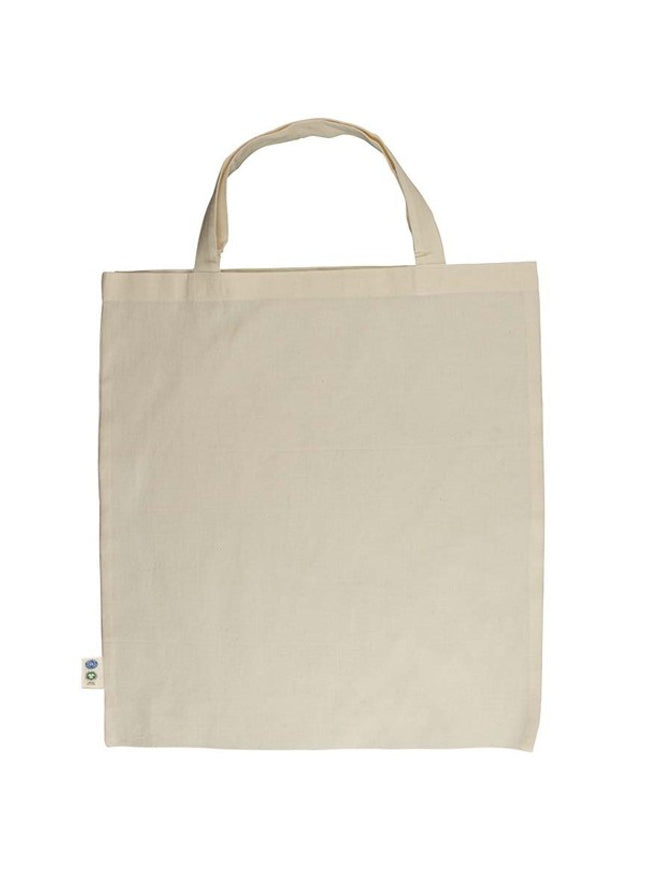 BIO-katoen tas ca. 38x42 cm - 15 cm