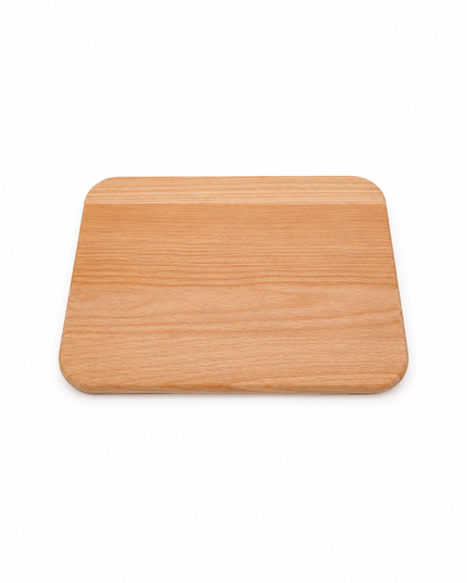 snijplank met afgeronde kant (35x25x1,9 cm) - FSC 100%
