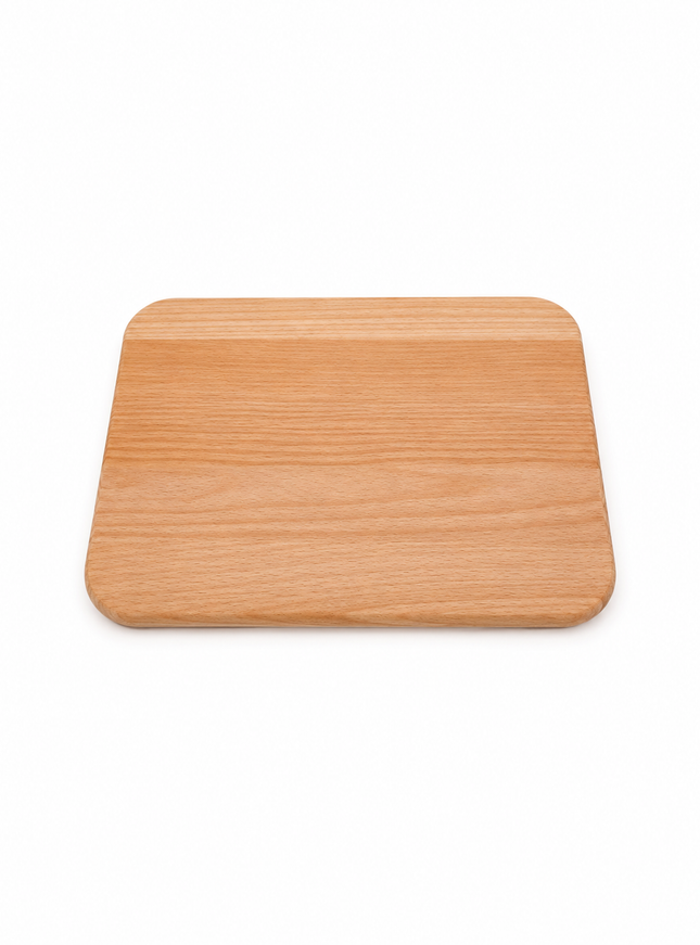 snijplank met afgeronde kant (35x25x1,9 cm) - FSC 100%