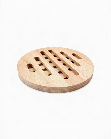 onderzetplank rond (20x1,5 cm)