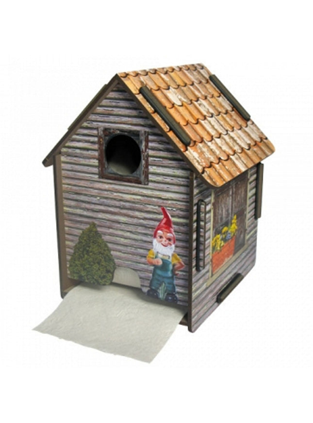 WC-rolhouder "tuinhuis"