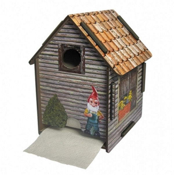 WC-rolhouder "tuinhuis"