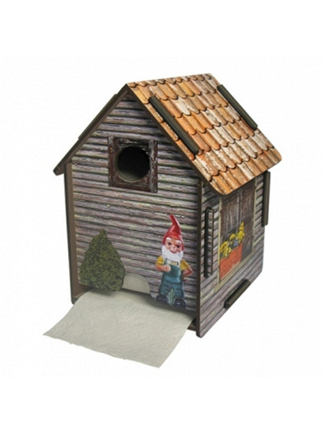 WC-rolhouder "tuinhuis"