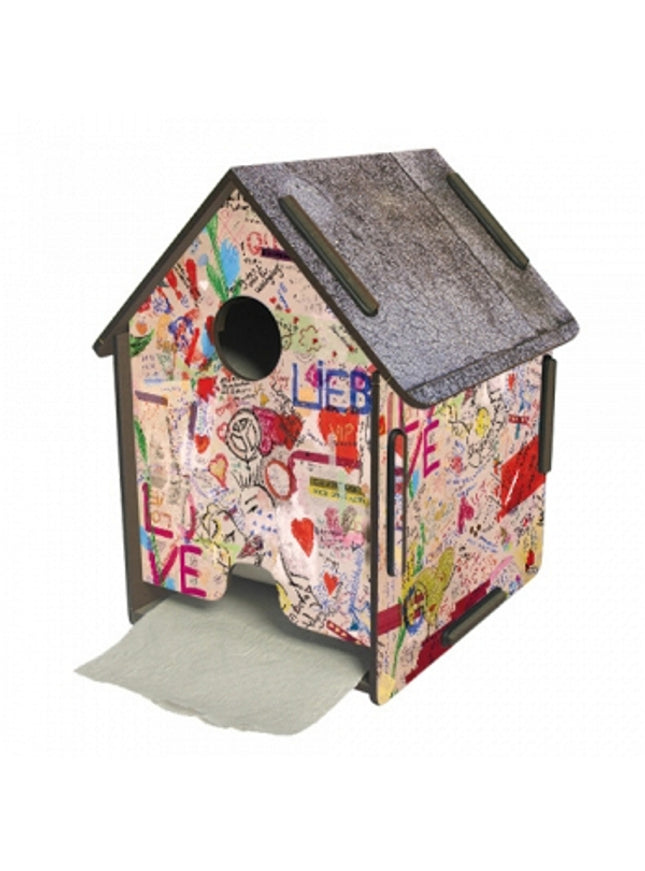 WC-rolhouder "graffiti"