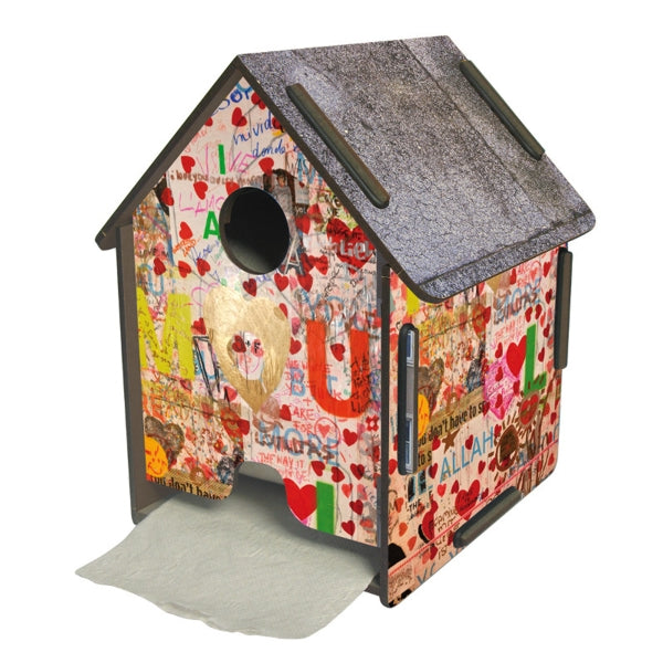 WC-rolhouder "graffiti"