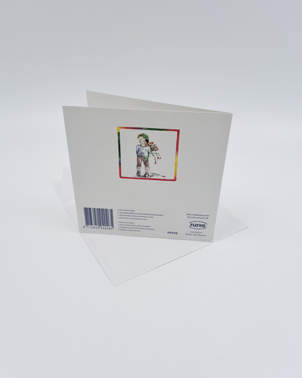 Vierkante wenskaart kind, "Sorry" (F04046)