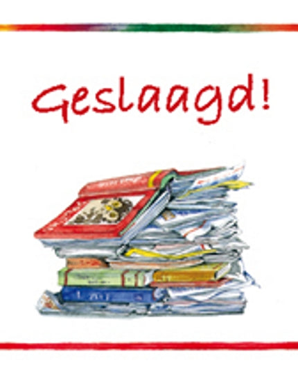 Square greeting card books, "Congratulations!" (F04055)