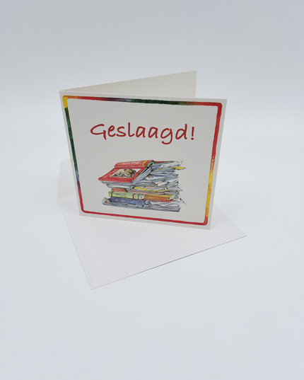 Square greeting card books, "Congratulations!" (F04055)