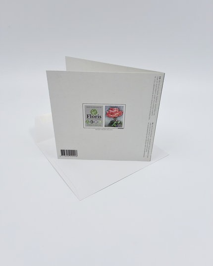 Square greeting card "Lots of love…" (F04090)