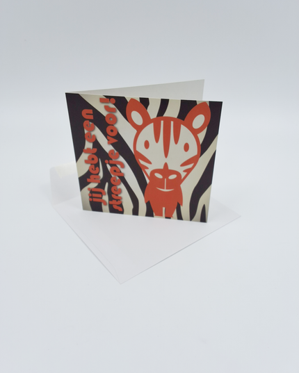 Square greeting card "You're a cut above the rest!" (F04093)