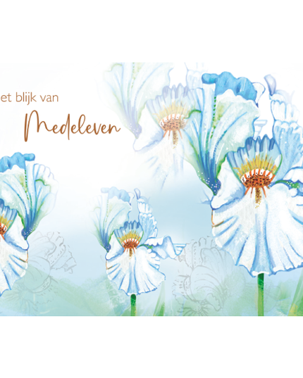 Wenskaart met blijk van medeleven (F10006)
