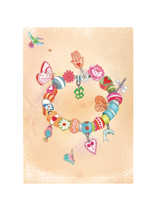 Wenskaart ketting (F10015)