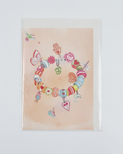 Wenskaart ketting (F10015)