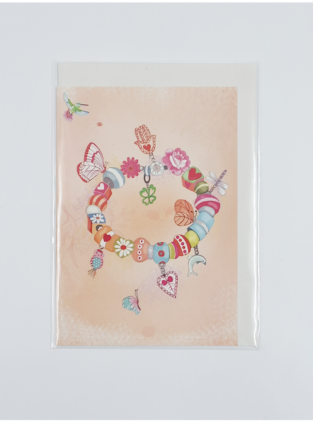 Wenskaart ketting (F10015)