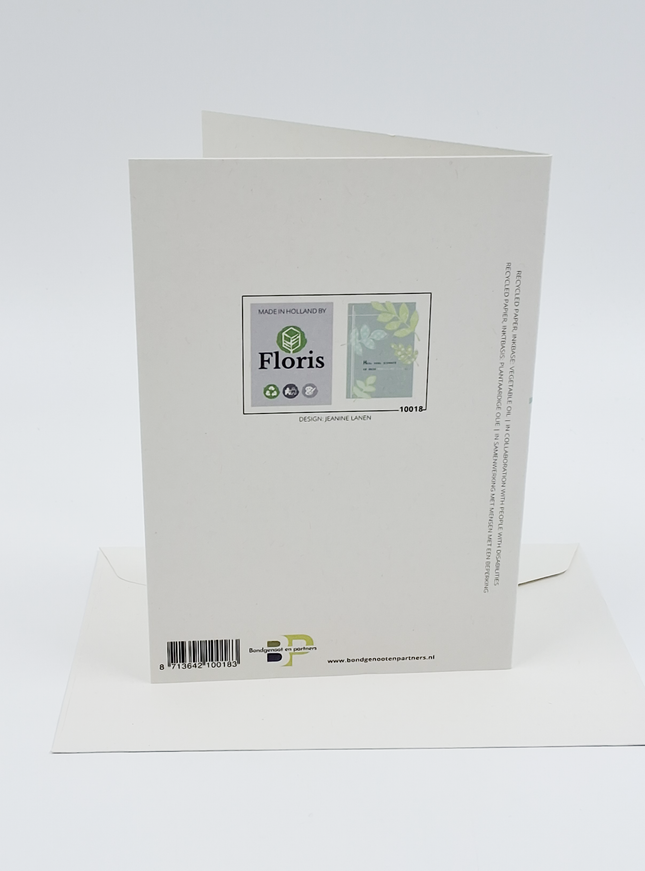 Wenskaart heel veel sterkte (F10018)