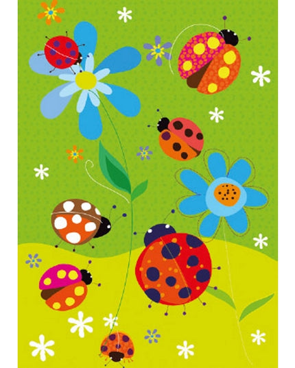 Greeting Card Ladybugs (F10020)