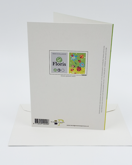 Greeting Card Ladybugs (F10020)