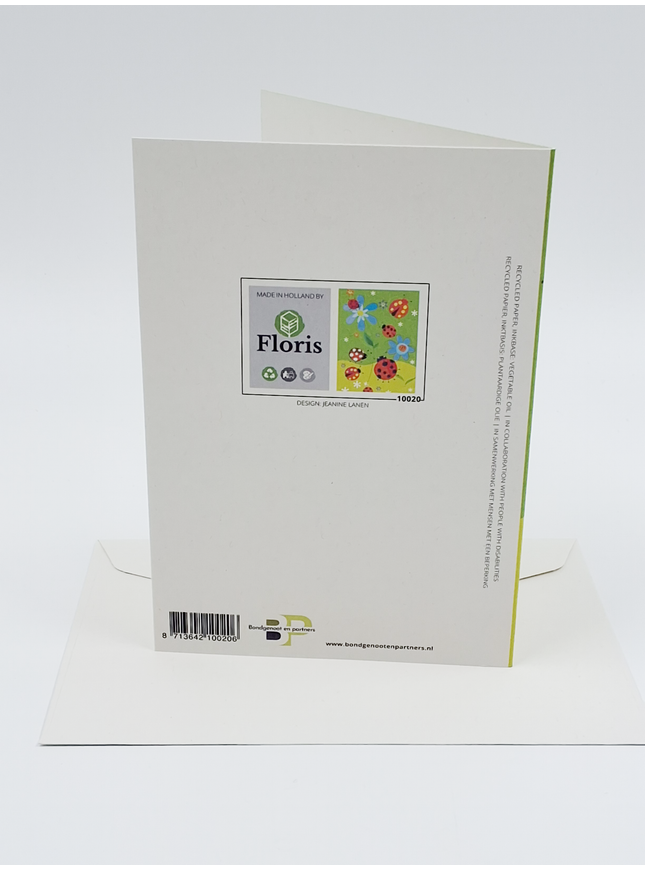 Greeting Card Ladybugs (F10020)