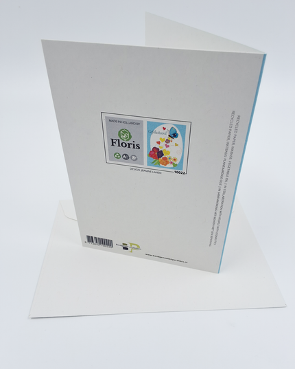 Greeting card butterfly HG (F10022)