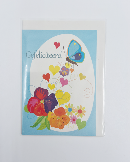 Greeting card butterfly HG (F10022)