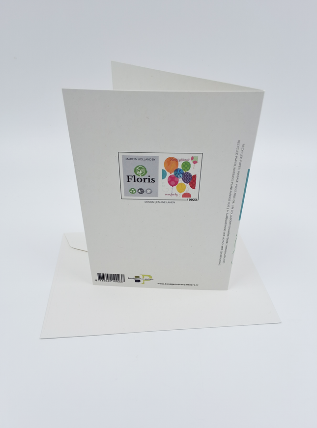 Wenskaart ballonnen HG (F10023)