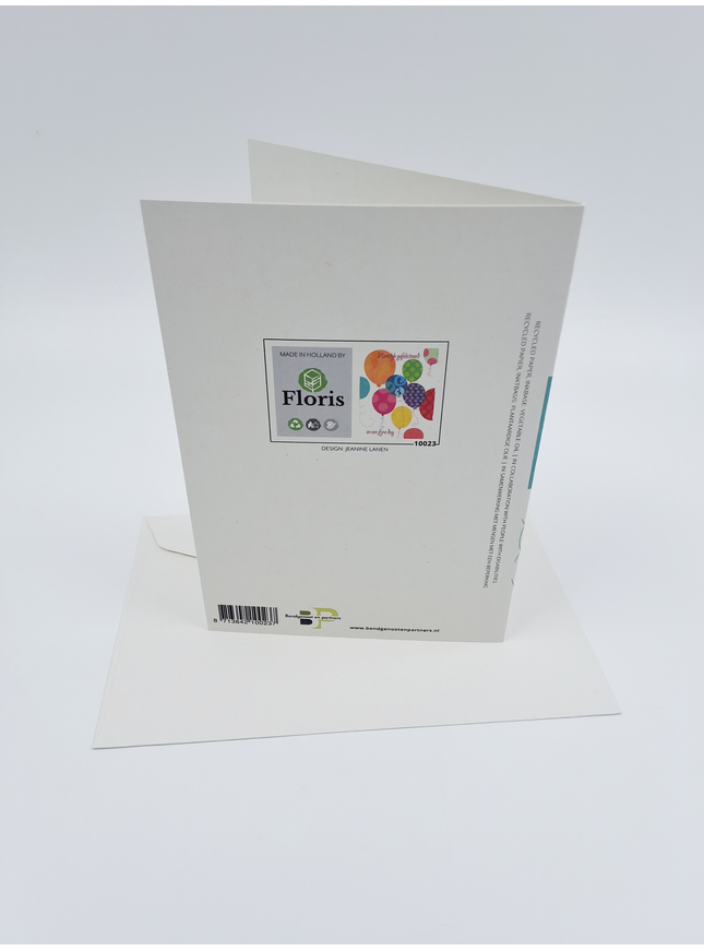 Wenskaart ballonnen HG (F10023)