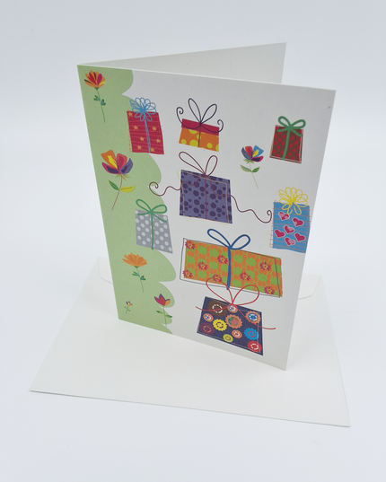Greeting card various packages (F10025)