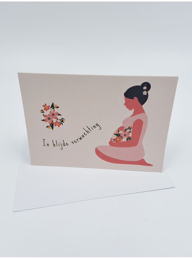 Carte de vœux en prévision d'une joyeuse anticipation