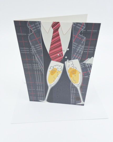 Greeting card tie (F10052)