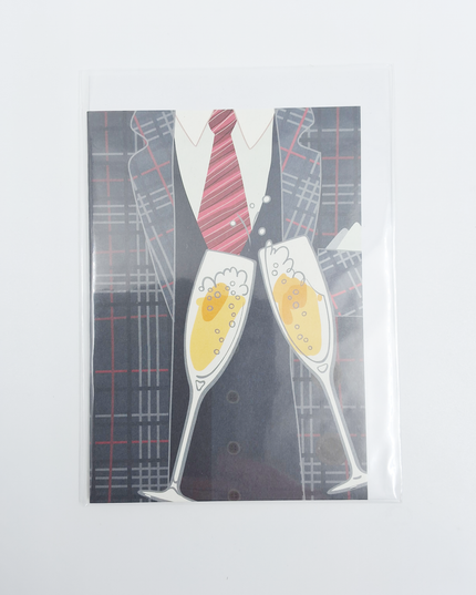 Greeting card tie (F10052)