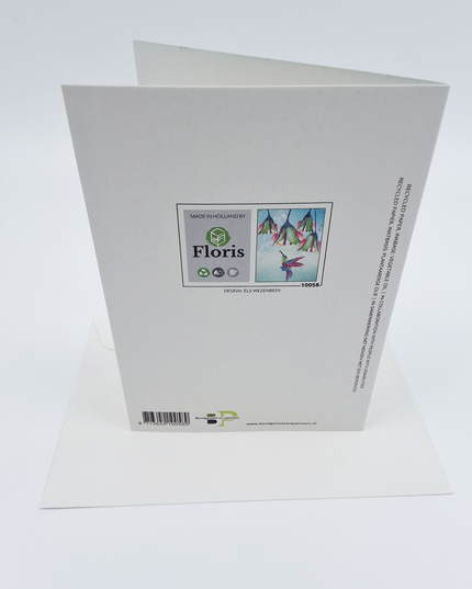Greeting card hummingbird (F10058)