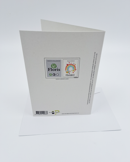Greeting card rainbow, more colorful (F10063)