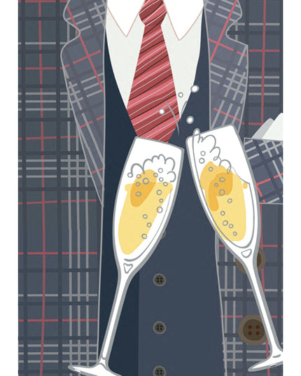 Greeting card tie (F10052)