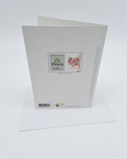 Wenskaart hartelijk gefeliciteerd (F10071)