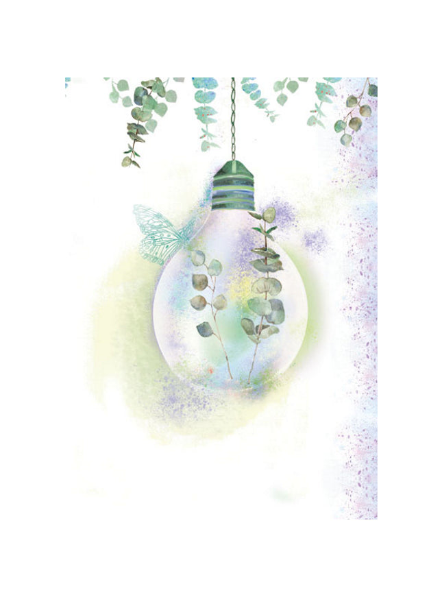 Greeting card light dot (F10075)