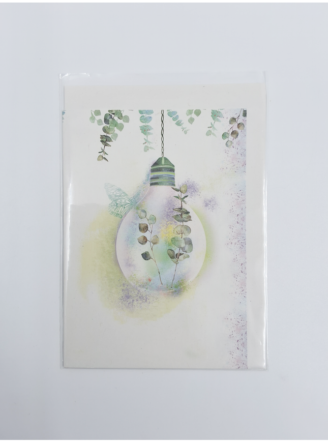 Greeting card light dot (F10075)