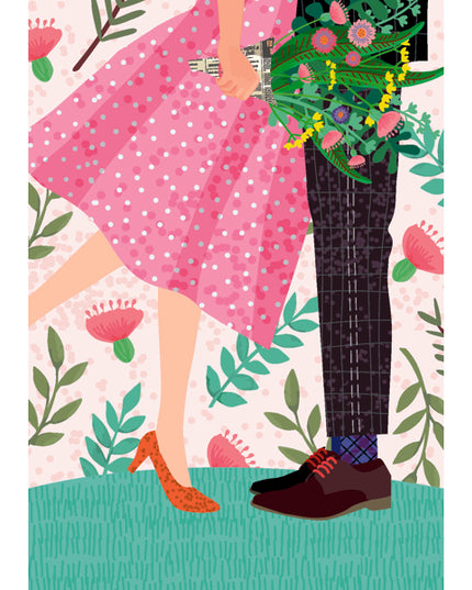 Wedding greeting card (F10090)