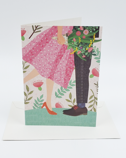 Wedding greeting card (F10090)