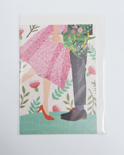 Wedding greeting card (F10090)
