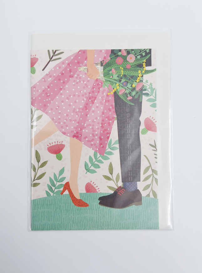 Wenskaart getrouwd (F10090)